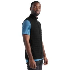 Icebreaker MEN ZONEKNIT INSULATED VEST Herren - Weste -Outdoor-Bekleidungsgeschäft 5637914418 g m zoneknit insulated vest icebreaker 24