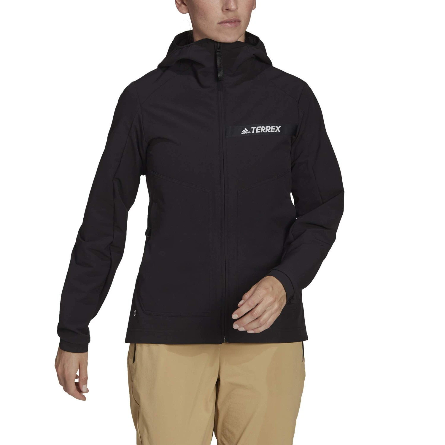 ADIDAS TERREX MULTI PRIMEGREEN SOFTSHELL JACKET Damen - Softshelljacke 2 ADIDAS TERREX MULTI PRIMEGREEN SOFTSHELL JACKET Damen - Softshelljacke – Bild 2