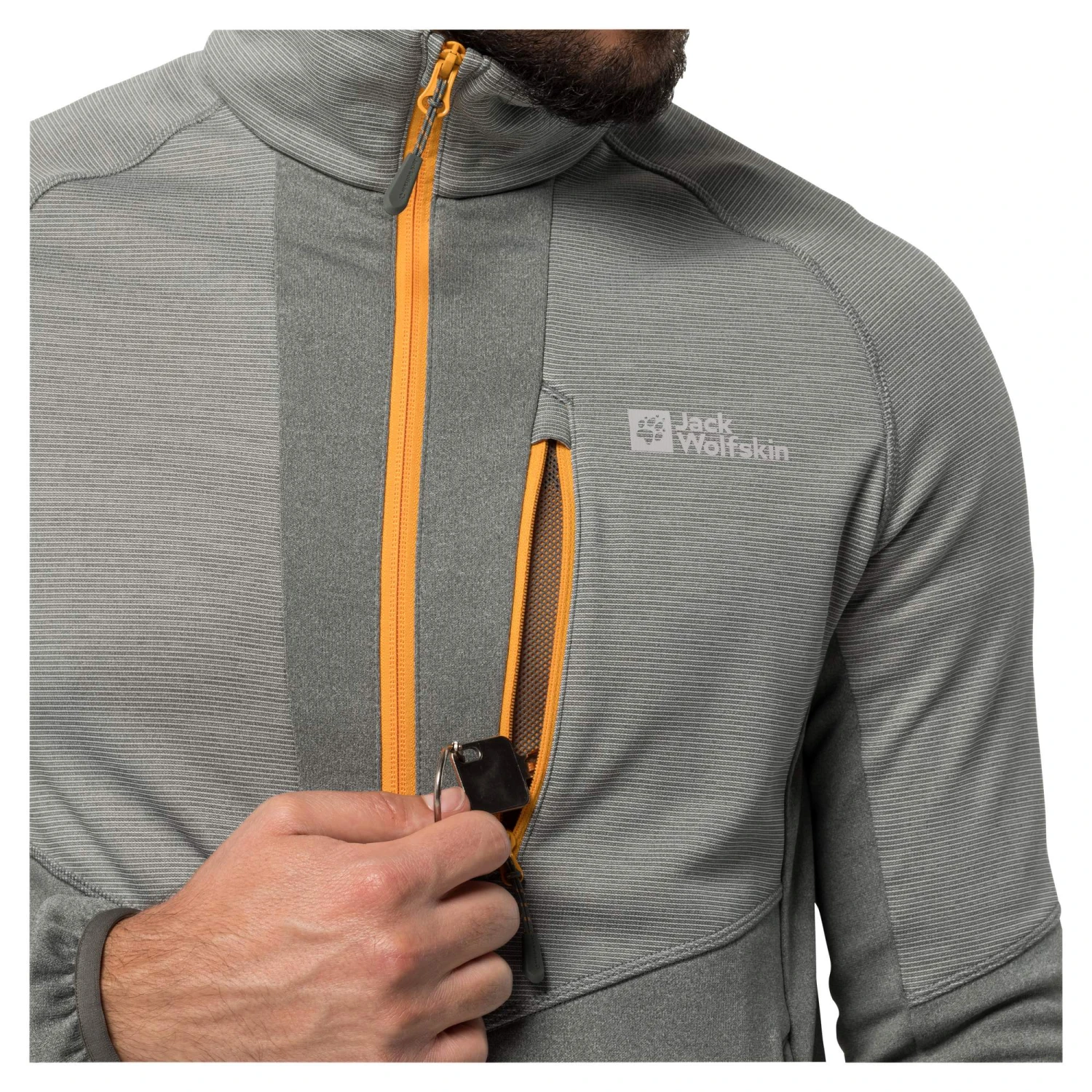 Jack Wolfskin BLATTSTEIG FZ M Herren - Fleecejacke 4 Jack Wolfskin BLATTSTEIG FZ M Herren - Fleecejacke – Bild 4